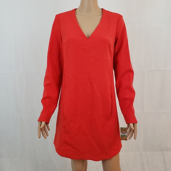 RACHEL Rachel Roy Dresses & Skirts - 🆕️ RACHEL ROY | V-Neck Shift Long-Sleeve Dress